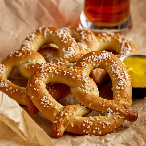 J & J Snack Foods SuperPretzel 2.5 oz. Baked Soft Pretzel - 100/Case