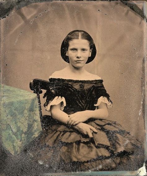 45 Cool Pics Show What Teenage Girls Looked Like in the 1850s | Vintage ...