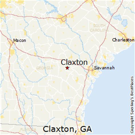 Comparison: Fort Stewart, Georgia - Claxton, Georgia