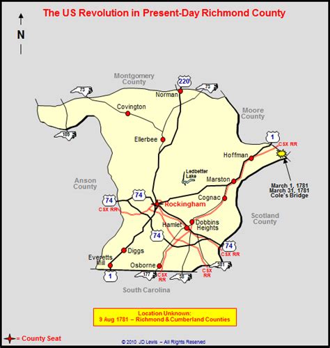 The American Revolution in North Carolina - Richmond County