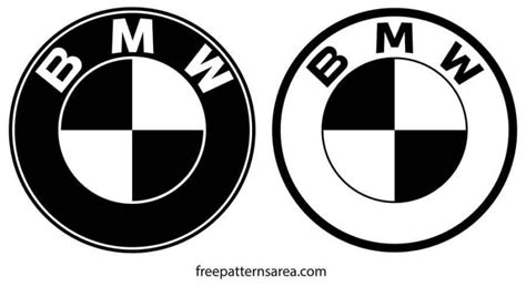 BMW Logo Symbol Vector Clipart Files | FreePatternsArea