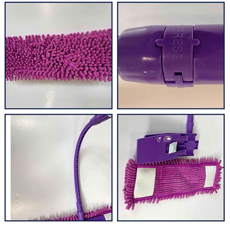 Telescopic Handle Removable Chenille Washable Floor Mop