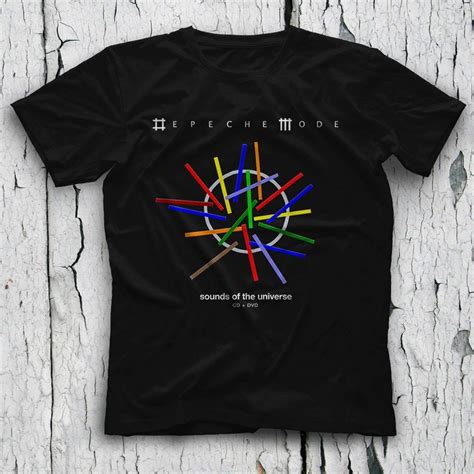 Depeche Mode Black Unisex T-Shirt - Tees - Shirts | Depeche mode t shirts, Metal t shirts, Shirts