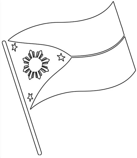 Philippines Flag Coloring Page Download Printable Pdf Templateroller ...