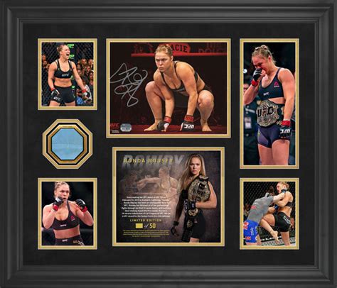 New Ronda Rousey Autographed UFC Memorabilia and Collectibles Now ...