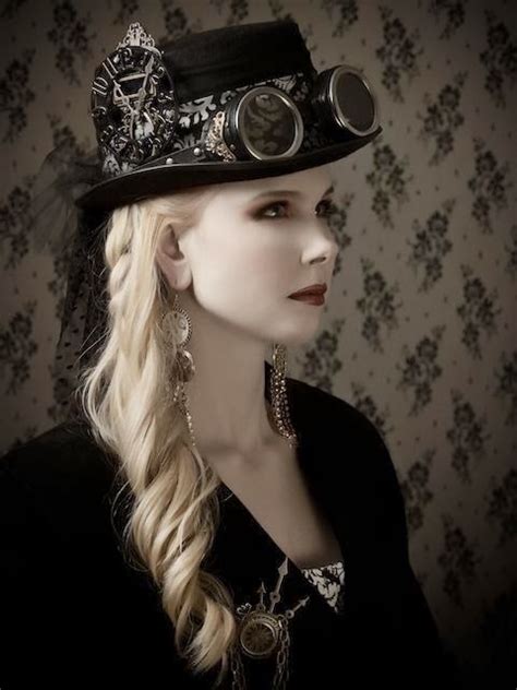 DevilInspired Steampunk Dresses: Unique Steampunk Hats for Ladies