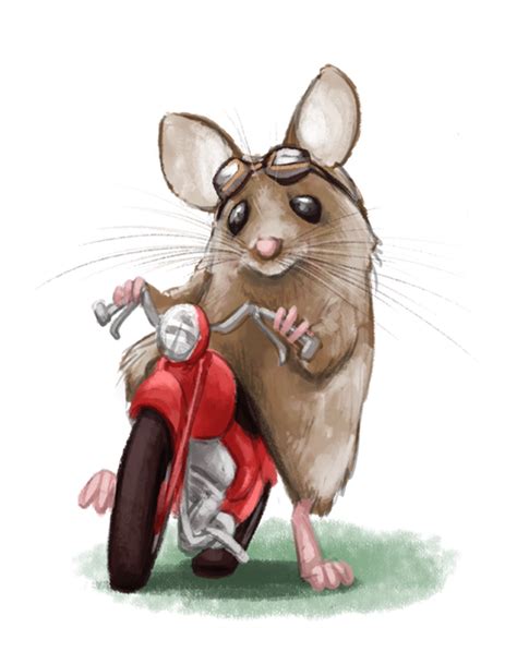 The Mouse and the Motorcycle by DamonWestenhofer on DeviantArt