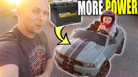 Upgrade 12v Power Wheels