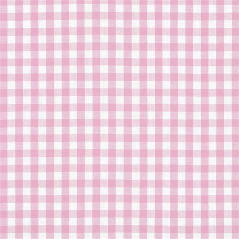 Pink Gingham Phone Wallpaper