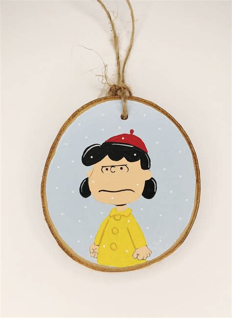 Snoopy Ornaments Snoopy Classic Christmas Ornaments Wood - Etsy