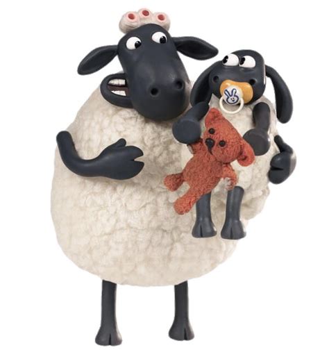 Check out this transparent Shaun the Sheep - Timmy with his Mum PNG ...