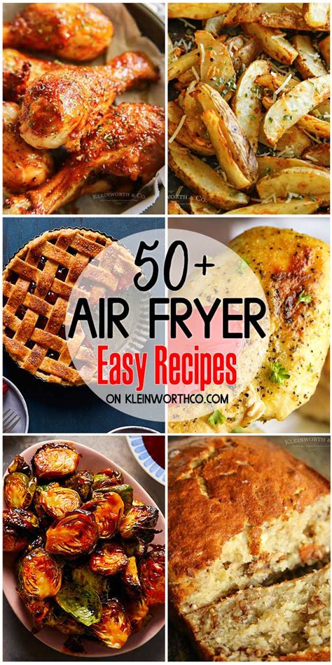 50+ Easy Air Fryer Recipes - Kleinworth & Co