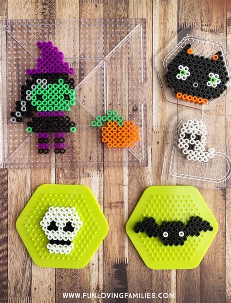 10 Easy Halloween Perler Bead Patterns - Fun Loving Families