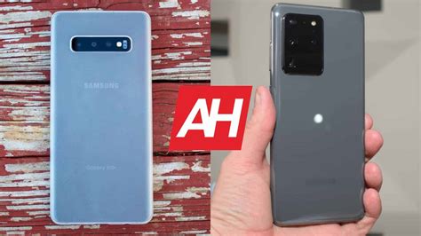 Phone Comparisons: Samsung Galaxy S10+ vs Galaxy S20 Ultra