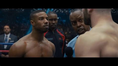 Adonis Creed vs Victor Drago Full First Fight CREED 2 - YouTube