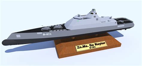 Zn.Ms De Ruyter DDX design by kaasjager Model Warships, Mexico 2018, Expedition Yachts, Us Navy ...