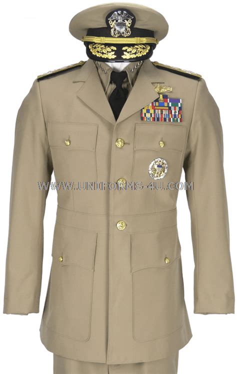 U.S. NAVY MALE SERVICE DRESS KHAKI COAT