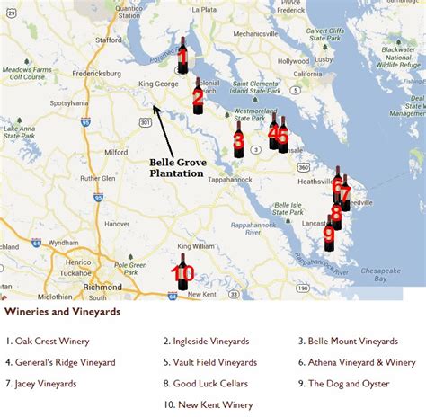 Virginia Wine Trails Map | Living Room Design 2020