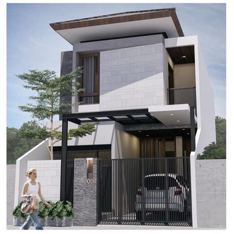 Foto Desain Rumah Minimalis Modern 2 Lantai | Desain rumah, Rumah minimalis, Desain rumah minimalis