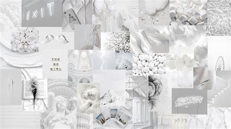 Collage Photo Of White Aesthetic HD White Aesthetic Wallpapers | HD Wallpapers | ID #83580