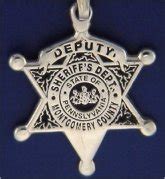 Montgomery County, Pennsylvania Sheriff Badge Charms