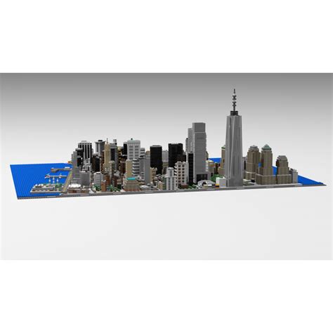 Lower Manhattan LEGO© MOC