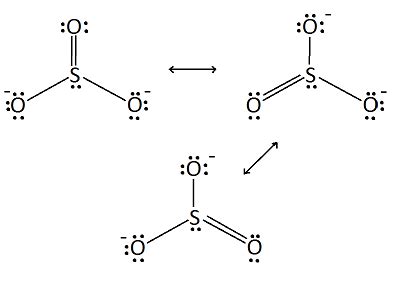 So32 Lewis Structure Resonance