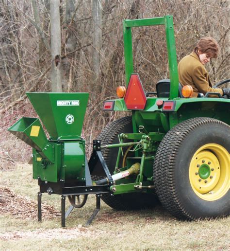 3 Point Wood Chipper Shredder for PTO, 3pt Wood Chippers for Tractors