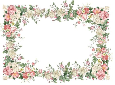 Actualizar 77+ imagem frame floral png fundo transparente - br ...