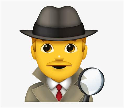 Emoji Detective - Free Transparent PNG Download - PNGkey