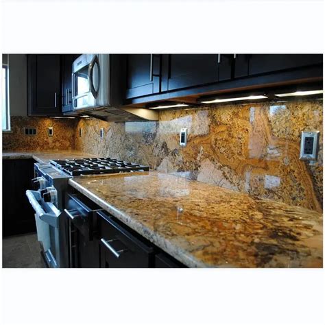 Yellow Granite Kitchen Countertops Granite Countertop - Buy Granite Countertop granite Kitchen ...