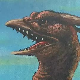 Rodan painting by AlmightyRayzilla on Newgrounds