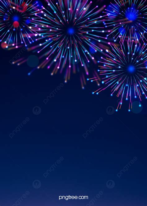 Bright Firework Celebration Party New Year Background Wallpaper Image ...