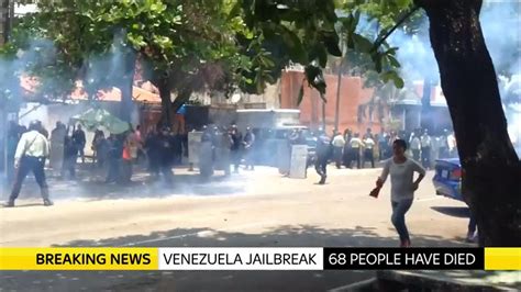 Families tear-gassed as 68 prisoners die in fire at jail in Venezuela ...