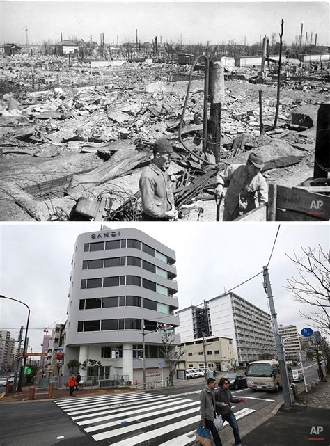 Tokyo 1945 Firebombing Then and Now – AP Images Blog