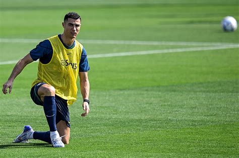 Cristiano Ronaldo training at Real Madrid after Manchester United exit