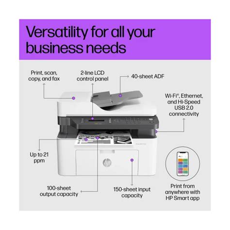 HP Laser MFP 137fnw Multifunction Printer in Bangladesh | STEL