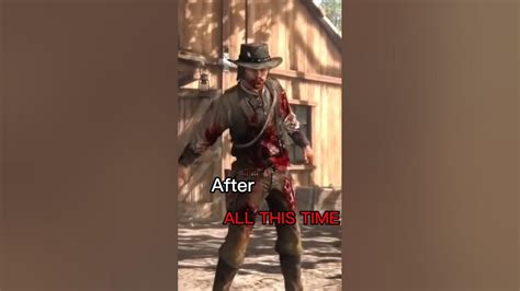 John Marston Death RDR1 - YouTube