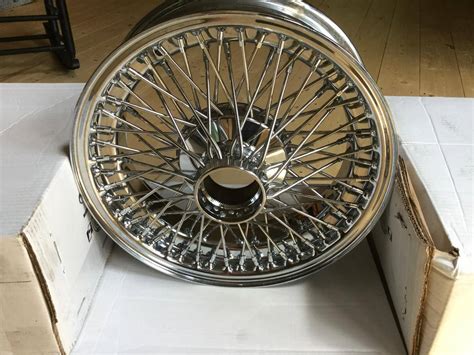 Dayton wire wheels for E Type, for sale - Hemmings Motor News