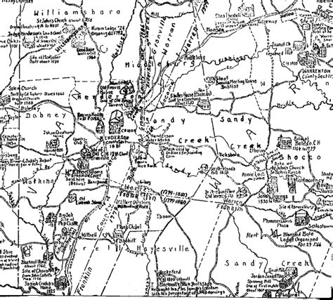 Historical Map of Old Granville County | Family tree maker, Genealogy forms, Historical maps