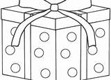Christmas Gift Box Coloring Page Coloring Pages sketch template