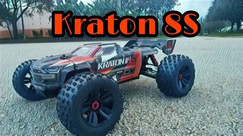 Arrma Kraton 8S First Drive & Speed Run - YouTube