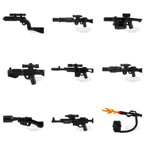 New BrickArms minifigure guns in stock, including an awesome flame ...