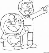 Cartoon Doraemon Coloring Page » Turkau sketch template