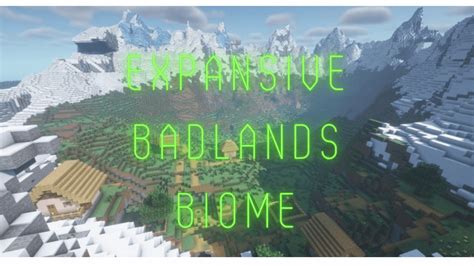 Expansive badlands biome – Seed: A Glimpse of the New World Gen in ...