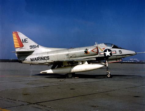 Marine Attack Squadron (VMA) 133 A-4 Skyhawk at NAS Alameda