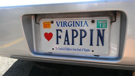 My Crazy Email: Funny Vanity License Plates: Virginia