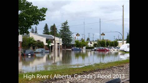 High River Flood 2013 ( Alberta , Canada , June 2013 ) - YouTube