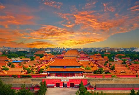 Laeacco Gugong Museum Palace Sky City Photography Backgrounds Vinyl ...