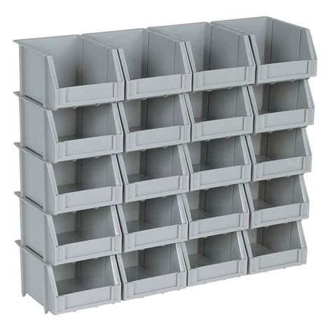 Used Stackable Plastic Storage Bins – Madison Art Center Design